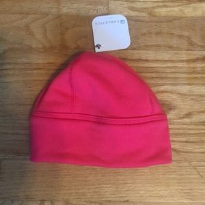 Pink Fabletics Running Beanie